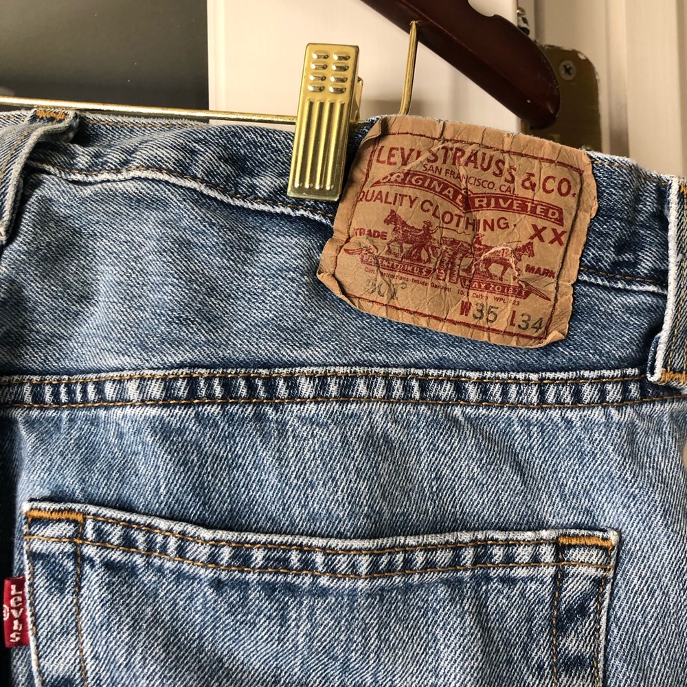 Vintage Levi 501’s. 35x34